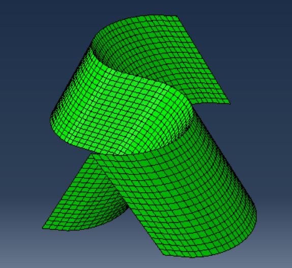 60 deg cm undeformed model